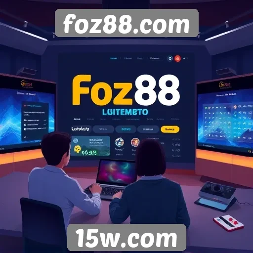 Explorando a interface do usuário do foz88.com